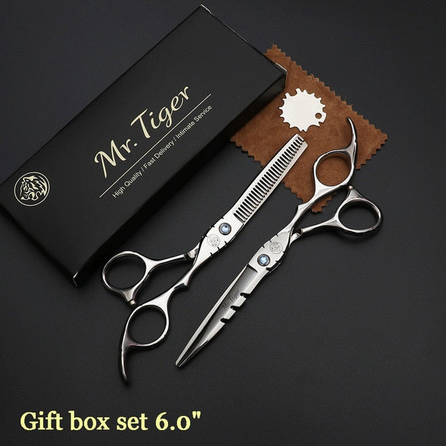 Japan Original 5.5 6.0 Professional Hairdressing Scissors Professional Barber Scissors Set