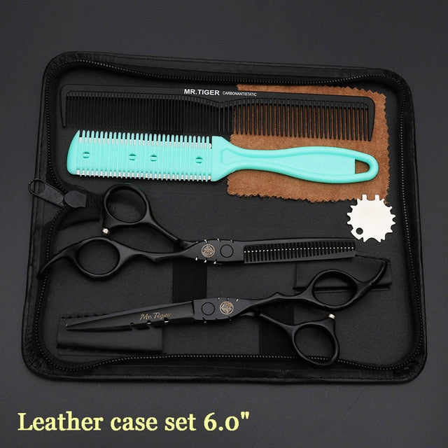 Japan Original 5.5 6.0 Professional Hairdressing Scissors Professional Barber Scissors Set