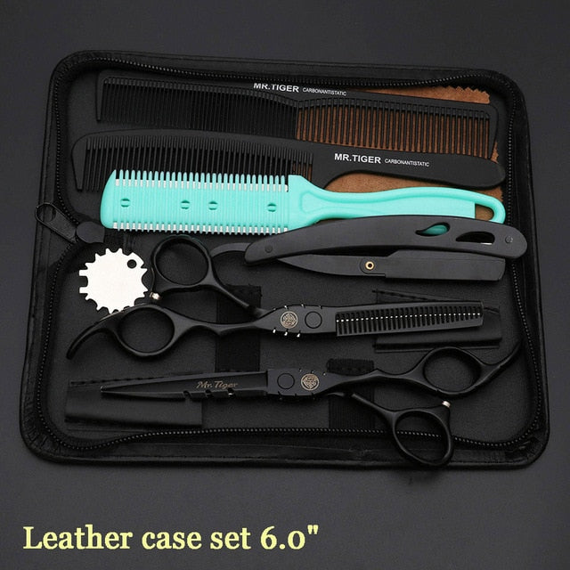 Japan Original 5.5 6.0 Professional Hairdressing Scissors Professional Barber Scissors Set