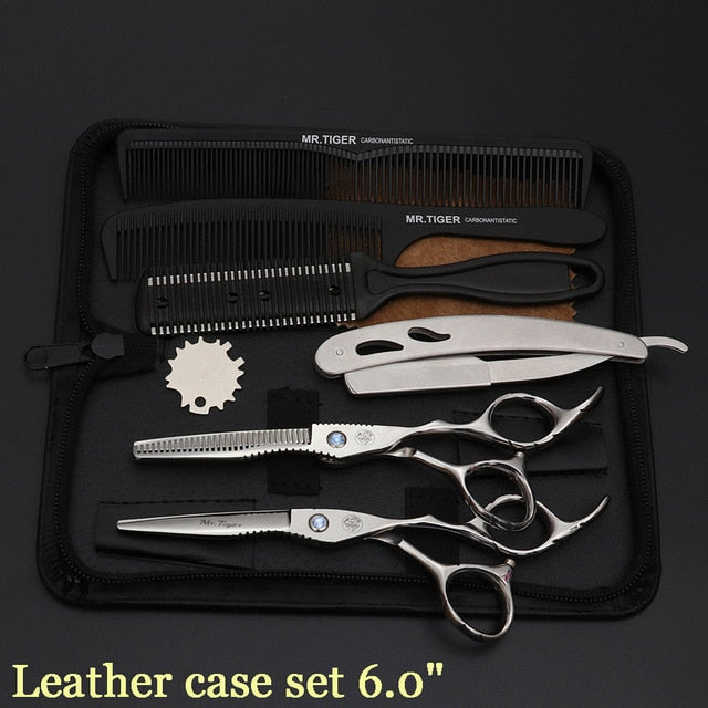 Japan Original 5.5 6.0 Professional Hairdressing Scissors Professional Barber Scissors Set