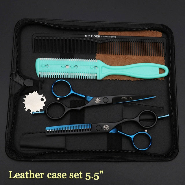 Japan Original 5.5 6.0 Professional Hairdressing Scissors Professional Barber Scissors Set