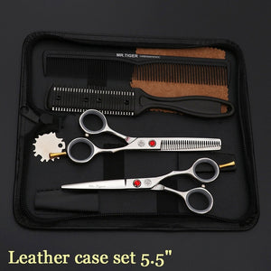 Japan Original 5.5 6.0 Professional Hairdressing Scissors Professional Barber Scissors Set