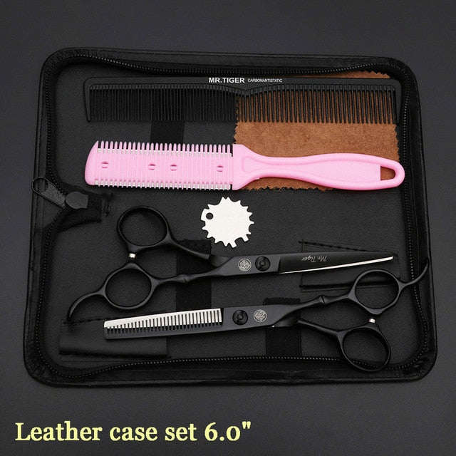 Japan Original 5.5 6.0 Professional Hairdressing Scissors Professional Barber Scissors Set