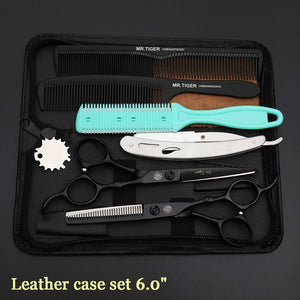 Japan Original 5.5 6.0 Professional Hairdressing Scissors Professional Barber Scissors Set