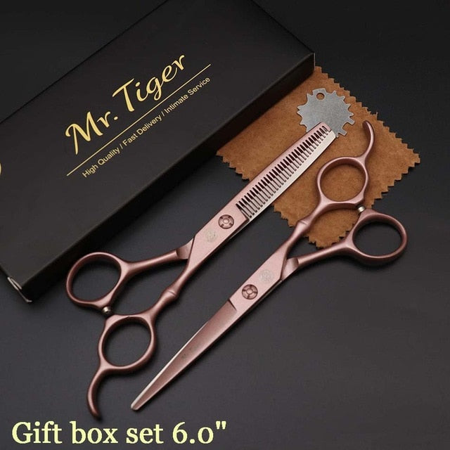 Japan Original 5.5 6.0 Professional Hairdressing Scissors Professional Barber Scissors Set