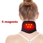 Load image into Gallery viewer, 1piece Self-heating Tourmaline Neck Magnetic Therapy Support Tourmaline Belt
