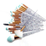 Load image into Gallery viewer, 20pcs Diamond Makeup Brush Set Eye Brush Beauty Tools
