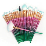 Load image into Gallery viewer, 20pcs Diamond Makeup Brush Set Eye Brush Beauty Tools
