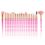 Load image into Gallery viewer, 20pcs Diamond Makeup Brush Set Eye Brush Beauty Tools
