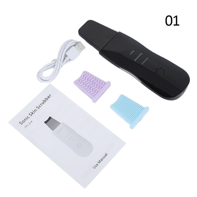 Vibrate Deep Face Cleaning Skin Scrubber Vibration Remove