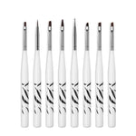 Load image into Gallery viewer, ROHWXY Nail Brush For Manicure Gel Brush For Nail Art 15Pcs/Set Ombre Brush
