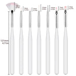 Load image into Gallery viewer, ROHWXY Nail Brush For Manicure Gel Brush For Nail Art 15Pcs/Set Ombre Brush
