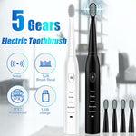 Load image into Gallery viewer, Ultrasonic Electric Toothbrush Rechargeable 41000time/min
