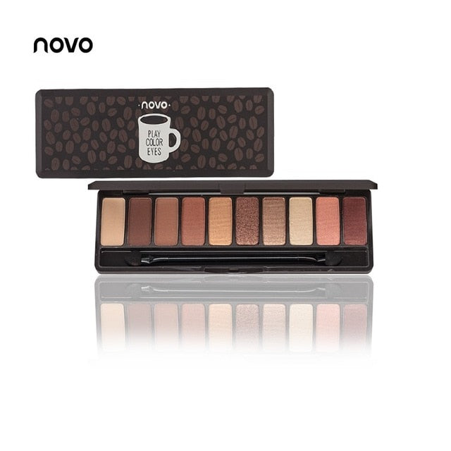 NOVO Fashion eyeshadow palette 10Colors Matte EyeShadow naked palette