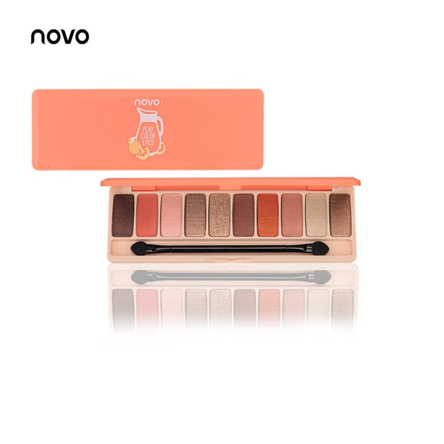 NOVO Fashion eyeshadow palette 10Colors Matte EyeShadow naked palette