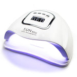 Load image into Gallery viewer, 80W LED Nail Lamp Nail Dryer Dual hands 45 PCS LED UV Lamp
