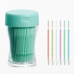 Load image into Gallery viewer, 200pcs Pick interdental Brush Double-head Brushed For Teeth Cleaning Toothpick
