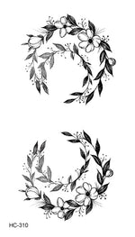 Load image into Gallery viewer, Water Transfer Tattoo Minimalist small sun moon tattoo Body Art Waterproof
