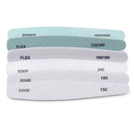 Load image into Gallery viewer, 5 pcs/lot Sandpaper Nail File Lime 100/180 Double Side Sanding Buffer Block Set
