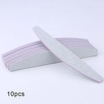 Load image into Gallery viewer, 5 pcs/lot Sandpaper Nail File Lime 100/180 Double Side Sanding Buffer Block Set
