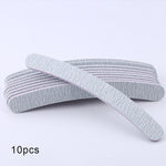 Load image into Gallery viewer, 5 pcs/lot Sandpaper Nail File Lime 100/180 Double Side Sanding Buffer Block Set
