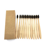 Load image into Gallery viewer, 12 pcs/Pack Natural Pure Bamboo Toothbrush
