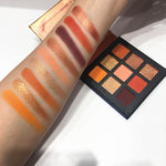 Load image into Gallery viewer, Beauty Glazed 9 Color Pressed Glitter Matte Eyeshadow Pallete Waterproof Makeup Palette
