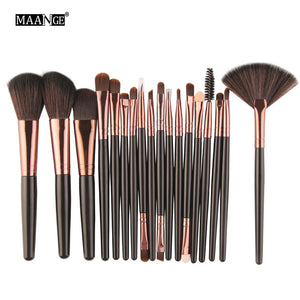 MAANGE 6/15/18Pcs Makeup Brushes Tool Set