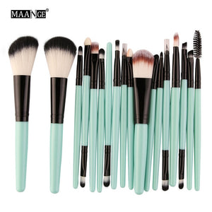 MAANGE 6/15/18Pcs Makeup Brushes Tool Set