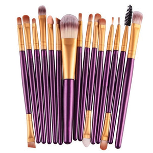 MAANGE 6/15/18Pcs Makeup Brushes Tool Set