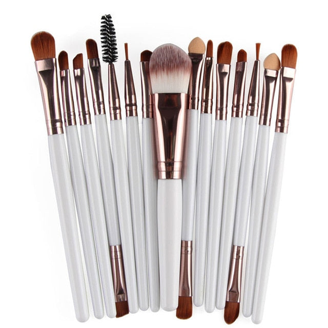 MAANGE 6/15/18Pcs Makeup Brushes Tool Set