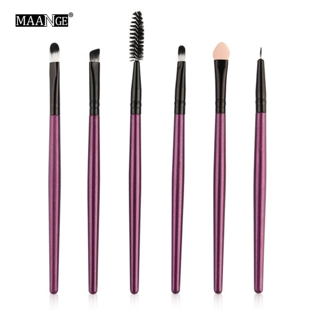 MAANGE 6/15/18Pcs Makeup Brushes Tool Set