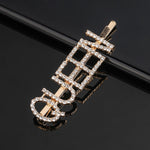 Load image into Gallery viewer, Simple Letter Rhinestone Hairpins Women Hair Clips
