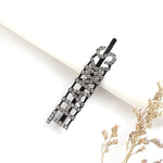 Load image into Gallery viewer, Simple Letter Rhinestone Hairpins Women Hair Clips
