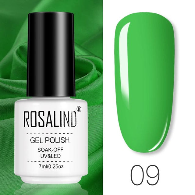 ROSALIND Gel Polish Set All For Manicure Semi Permanent