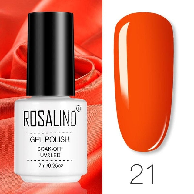 ROSALIND Gel Polish Set All For Manicure Semi Permanent