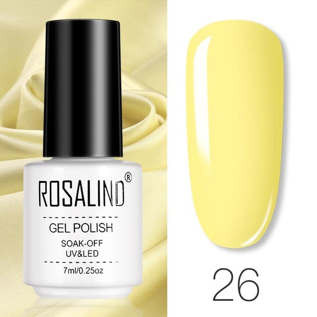 ROSALIND Gel Polish Set All For Manicure Semi Permanent