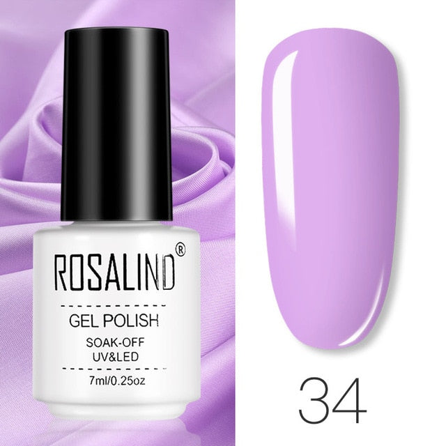 ROSALIND Gel Polish Set All For Manicure Semi Permanent