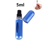 Load image into Gallery viewer, Mini Portable Refillable Perfume Spray Bottle Aluminum Makeup Water Atomizer Bottle Empty Container Travel Perfume Bottle Tool
