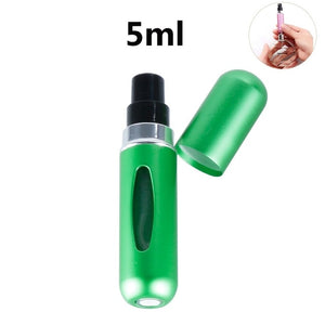 Mini Portable Refillable Perfume Spray Bottle Aluminum Makeup Water Atomizer Bottle Empty Container Travel Perfume Bottle Tool
