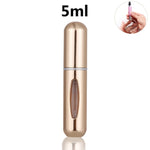 Load image into Gallery viewer, Mini Portable Refillable Perfume Spray Bottle Aluminum Makeup Water Atomizer Bottle Empty Container Travel Perfume Bottle Tool
