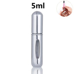 Load image into Gallery viewer, Mini Portable Refillable Perfume Spray Bottle Aluminum Makeup Water Atomizer Bottle Empty Container Travel Perfume Bottle Tool
