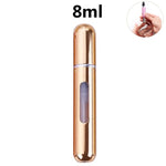 Load image into Gallery viewer, Mini Portable Refillable Perfume Spray Bottle Aluminum Makeup Water Atomizer Bottle Empty Container Travel Perfume Bottle Tool
