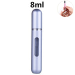 Load image into Gallery viewer, Mini Portable Refillable Perfume Spray Bottle Aluminum Makeup Water Atomizer Bottle Empty Container Travel Perfume Bottle Tool
