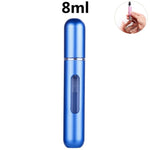 Load image into Gallery viewer, Mini Portable Refillable Perfume Spray Bottle Aluminum Makeup Water Atomizer Bottle Empty Container Travel Perfume Bottle Tool

