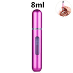 Load image into Gallery viewer, Mini Portable Refillable Perfume Spray Bottle Aluminum Makeup Water Atomizer Bottle Empty Container Travel Perfume Bottle Tool
