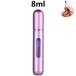 Mini Portable Refillable Perfume Spray Bottle Aluminum Makeup Water Atomizer Bottle Empty Container Travel Perfume Bottle Tool