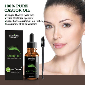 Eyelash Growth Serum Eyelash Enhancer Natural Castor Oil