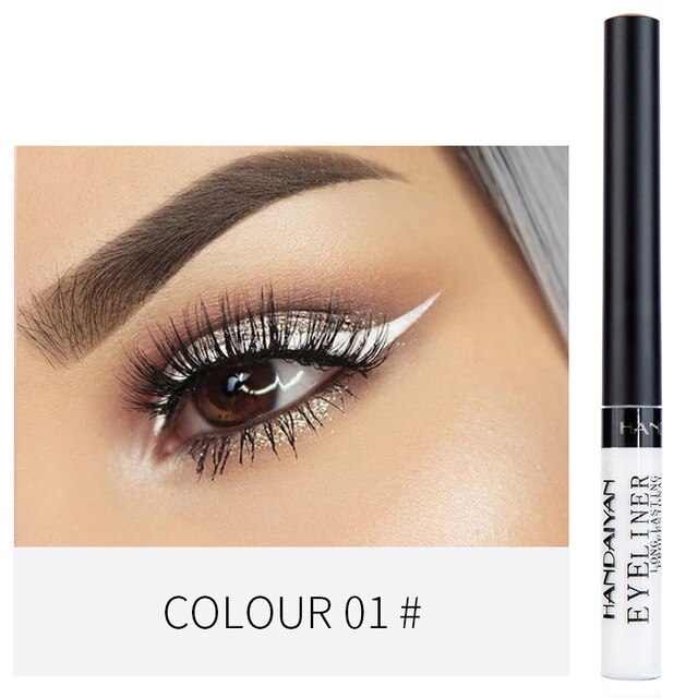 HANDAIYAN 12 Color Eyeliner Liquid Eye Cosmetics Waterproof