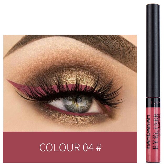 HANDAIYAN 12 Color Eyeliner Liquid Eye Cosmetics Waterproof